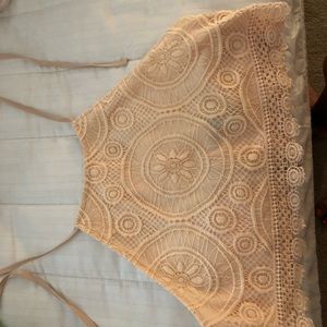 Forever 21 Lace Crop Top